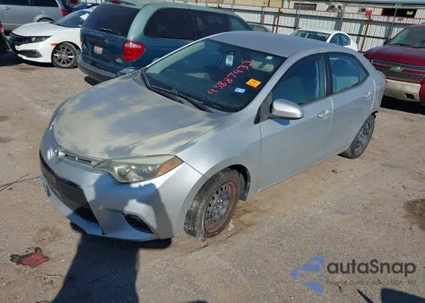 2016 Toyota Corolla Le from USA, damaged, VIN 5YFBURHE5GP424324